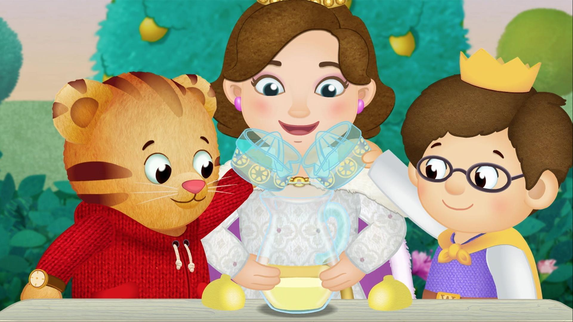 Daniel and Prince Wednesday make a lemonade stand/Daniel is at the beach with Miss Elaina.