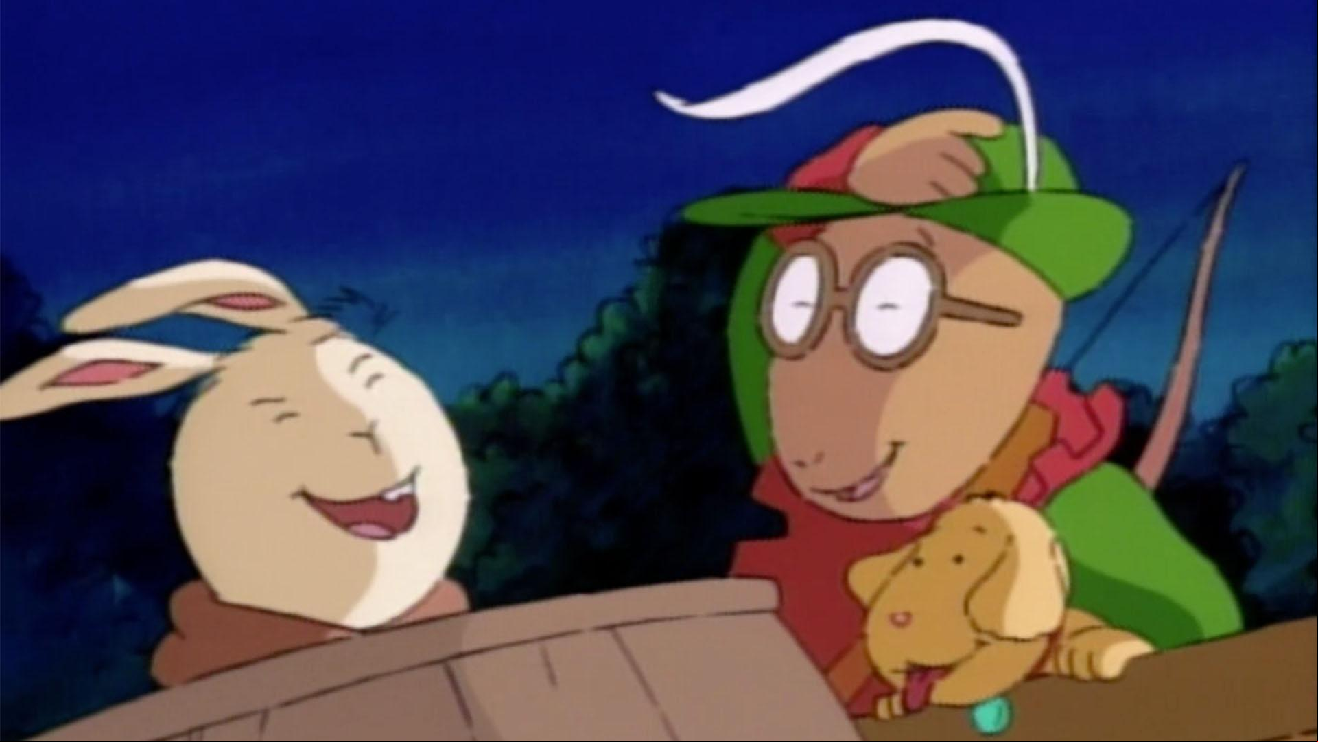 Buster leaves Elwood City. / Arthur and Francine each think the other has a crush on them.