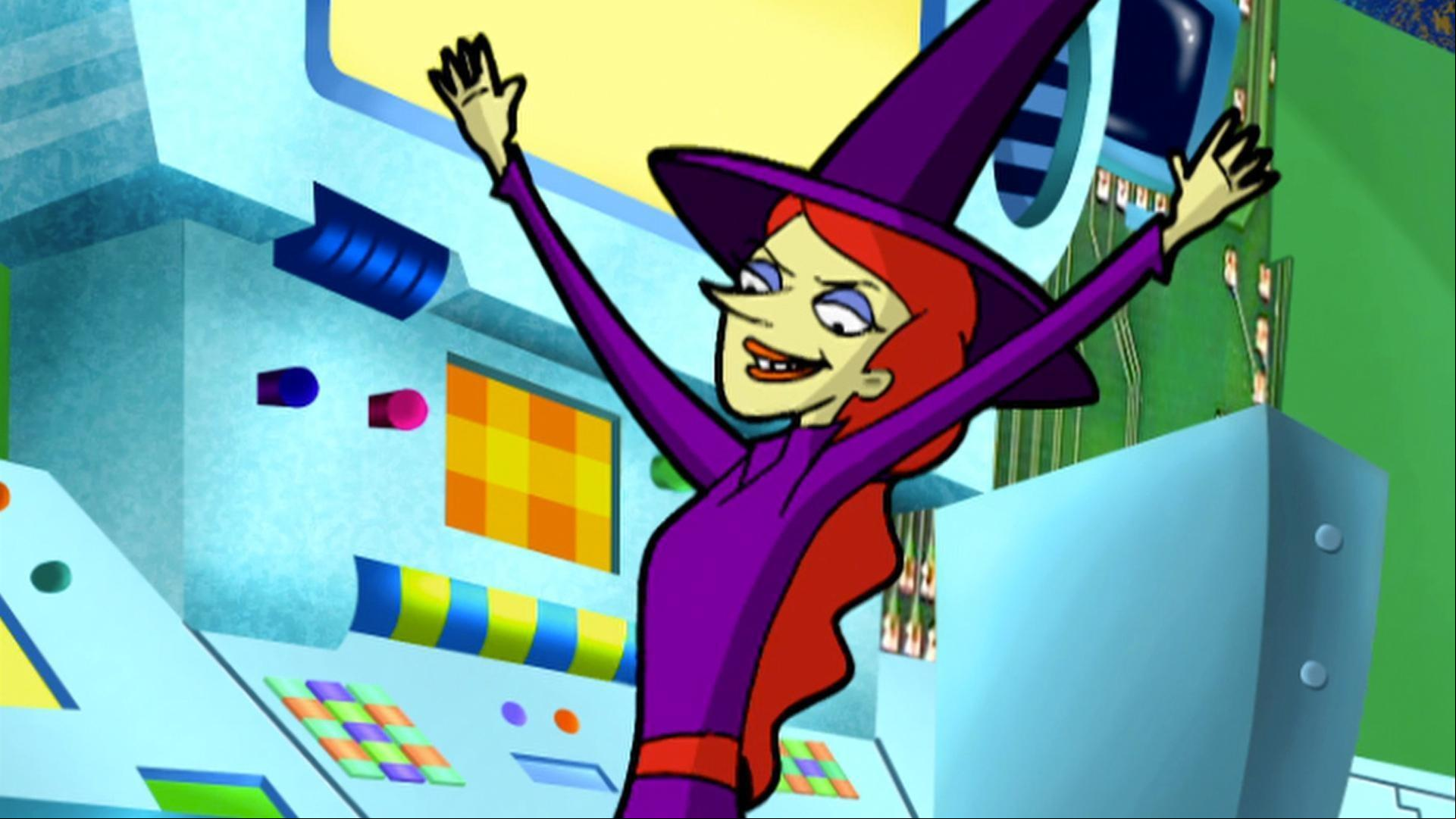Shari Spotter, star student of Frogsnorts School of Sorcerers, is in trouble!