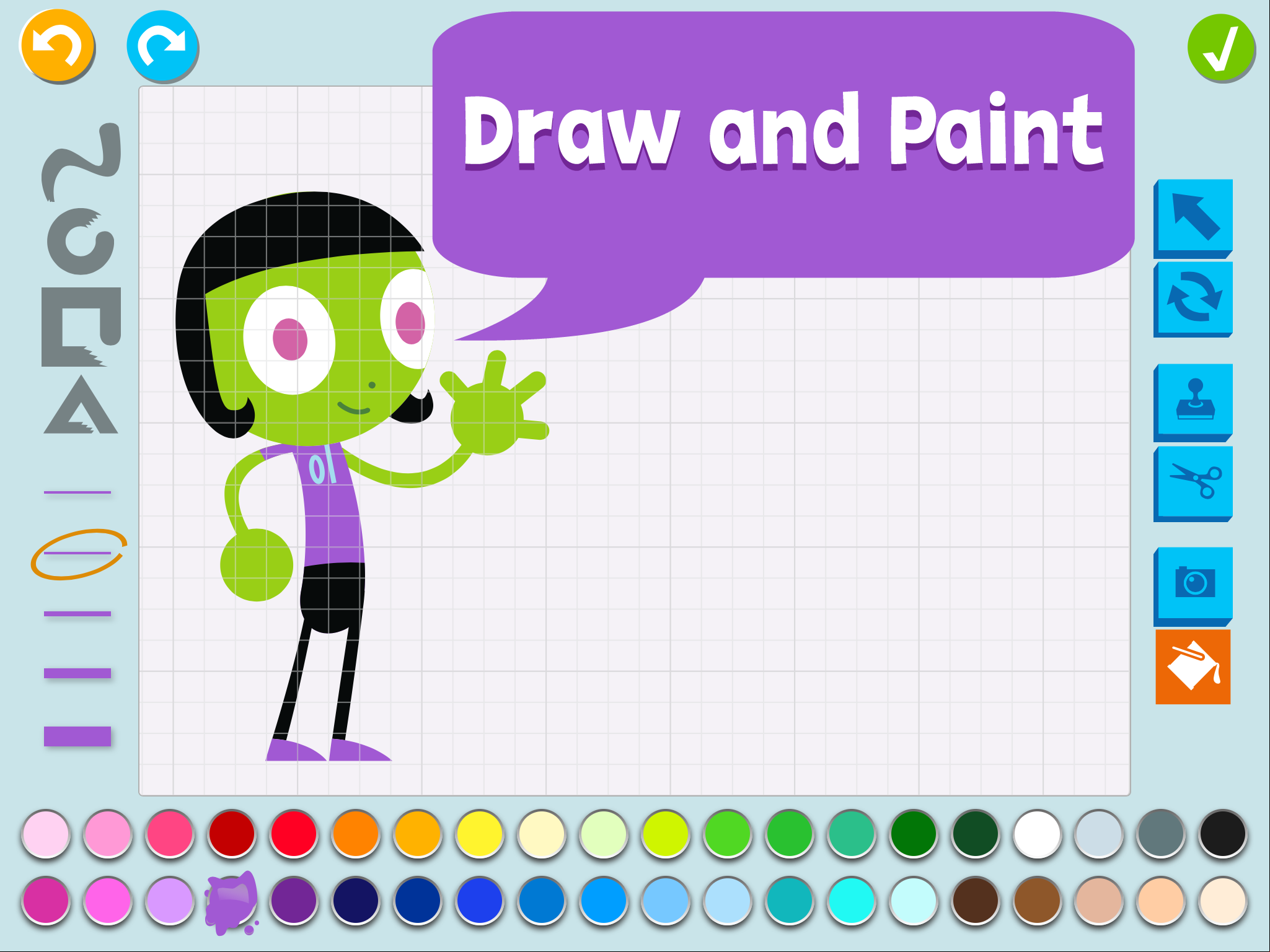 PBS KIDS ScratchJr screenshot.